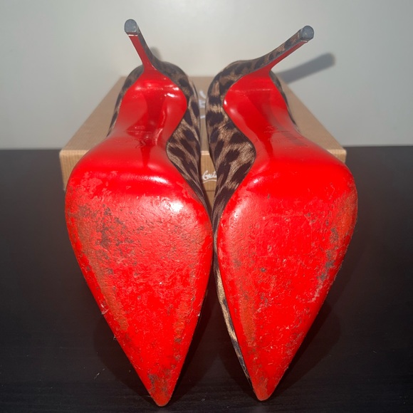 Christian louboutin So Kate Leopard size 38 - Picture 10 of 13